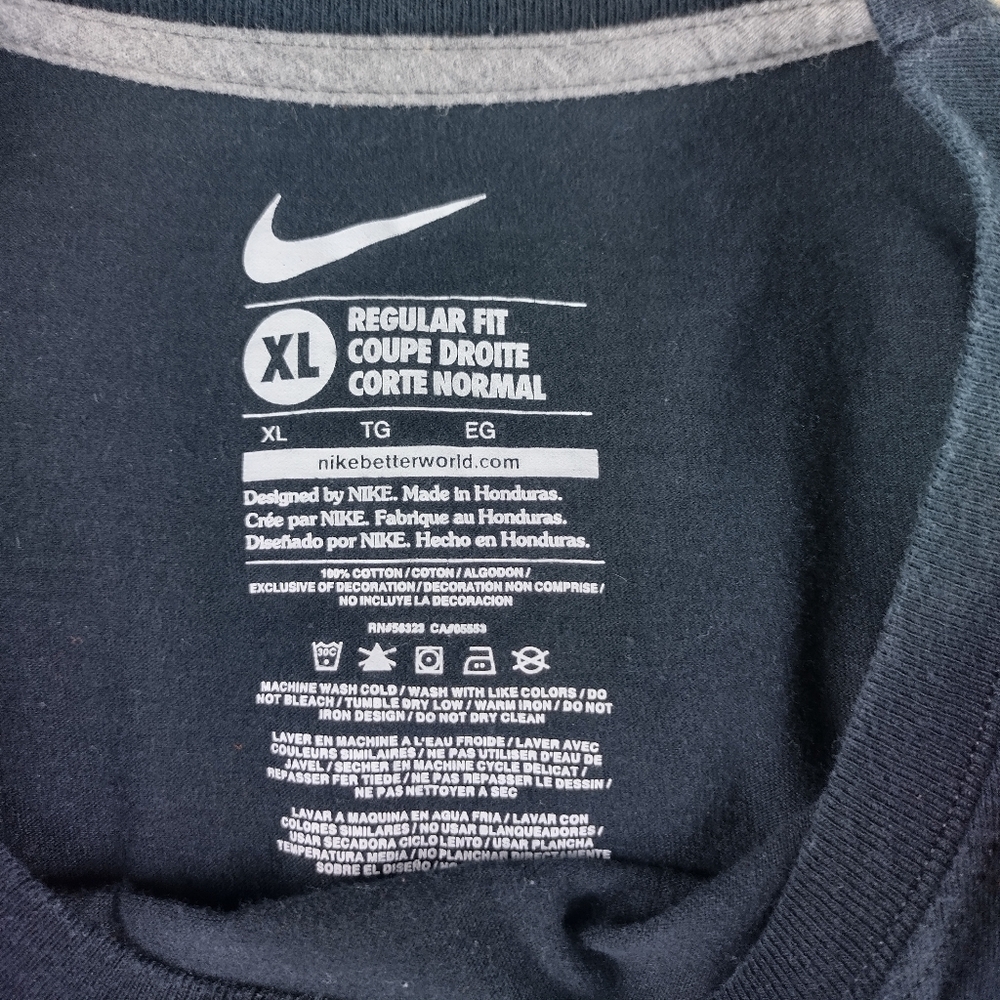 Nike Men's Size XL Bold Logo Active Wear Shirt - Picture 2 of 9